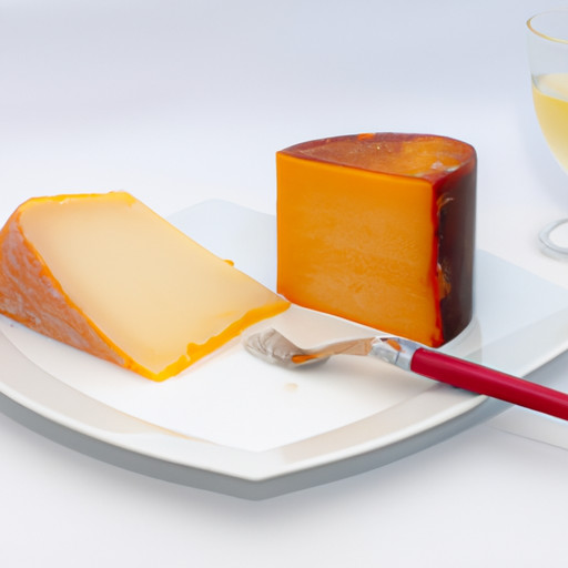 Plato simple de queso Havarti para la hipertensión 42962